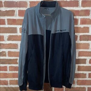 Harley-Davidson Two-Tone Gray and Black Jacket, Pike Peak, Colorado